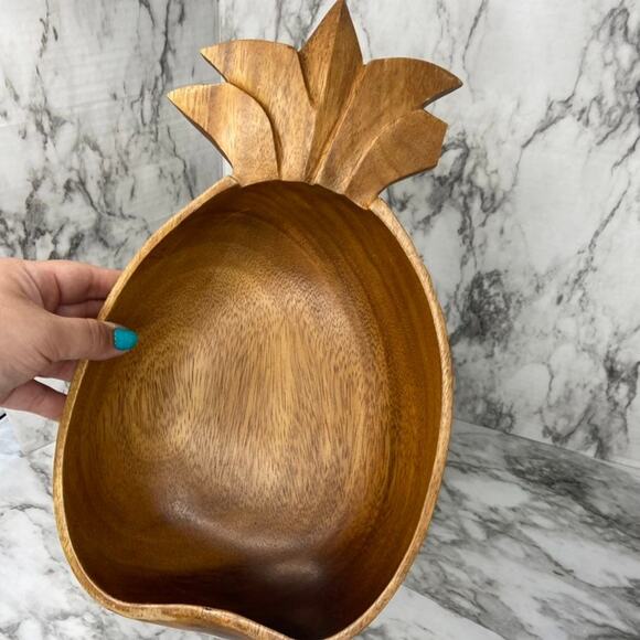 Vintage Moore International Monkeypod Bowl from Honolulu - Picture 4 of 6